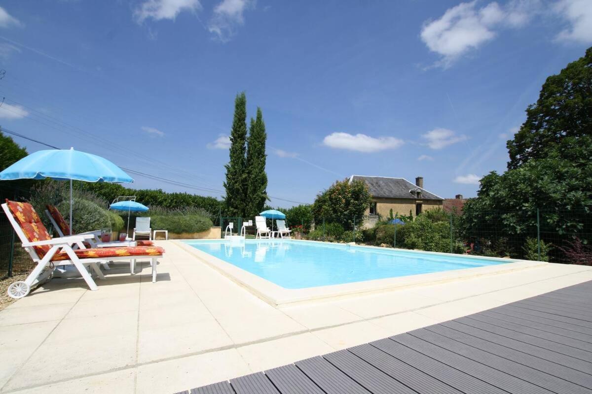 La Vieille Ferme: Superbe Complexe De 3 Gites En Pierre Avec Piscine Au Coeur Du Perigord Noir Saint-Genies Экстерьер фото